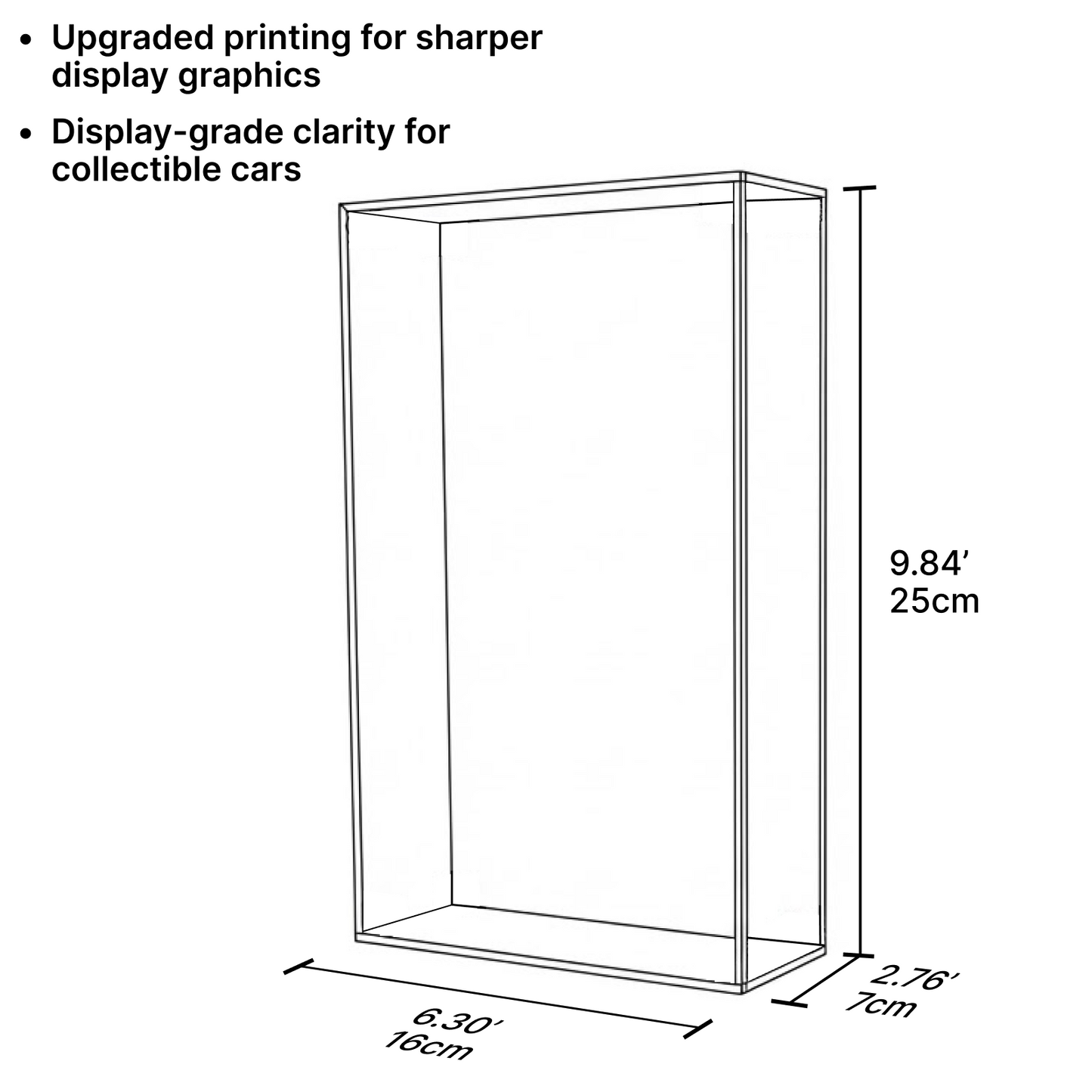 LEGO™Show Case For Speed Champions, Premium Acrylic Display Case, Christmas Gift