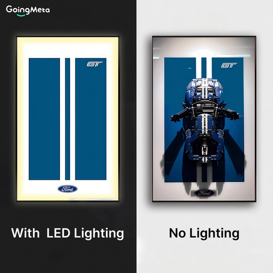 LEGO™ Frame for Ford GT(42154), Wall Mount Showcase Frame, Christmas Gift