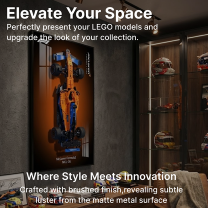 LEGO™ Frame for McLaren Formula 1™ Race Car(42141), Wall Mount Showcase Frame, Christmas Gift