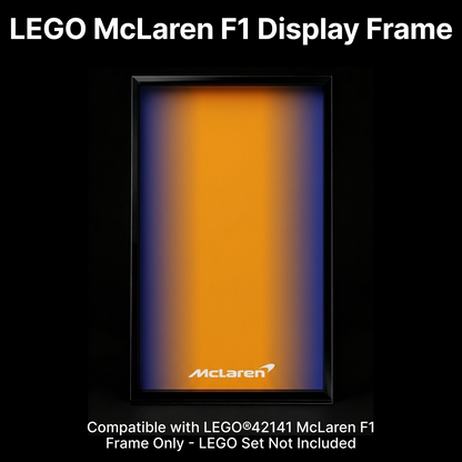 LEGO™ Frame for McLaren Formula 1™ Race Car(42141), Wall Mount Showcase Frame, Christmas Gift