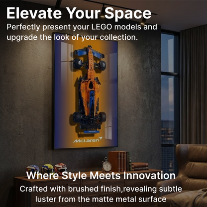 LEGO™ Frame for McLaren Formula 1™ Race Car(42141), Wall Mount Showcase Frame, Christmas Gift
