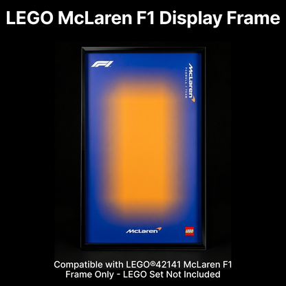 LEGO™ Frame for McLaren Formula 1™ Race Car(42141), Wall Mount Showcase Frame, Christmas Gift