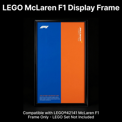 LEGO™ Frame for McLaren Formula 1™ Race Car(42141), Wall Mount Showcase Frame, Christmas Gift