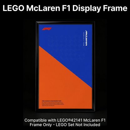 LEGO™ Frame for McLaren Formula 1™ Race Car(42141), Wall Mount Showcase Frame, Christmas Gift