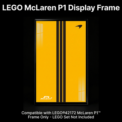 LEGO™ Frame for McLaren P1(42172), Wall Mount Showcase Frame, Christmas Gift