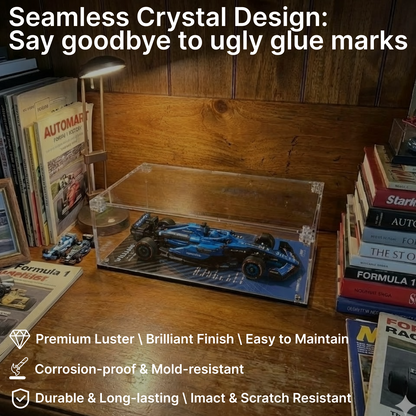 LEGO™Show Case For Speed Champions F1 Acrylic Series PLUS, Premium Acrylic Display Case, Christmas Gift