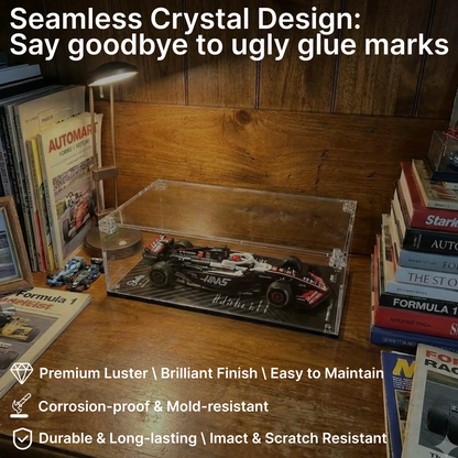 LEGO™Show Case For Speed Champions F1 Acrylic Series PLUS, Premium Acrylic Display Case, Christmas Gift