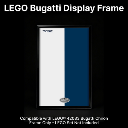 LEGO™ Frame for Bugatti Chiron(42083), Wall Mount Showcase Frame, Christmas Gift