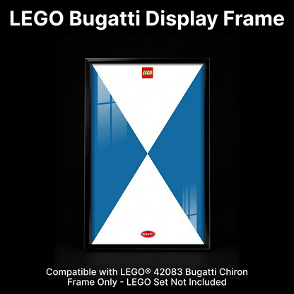 LEGO™ Frame for Bugatti Chiron(42083), Wall Mount Showcase Frame, Christmas Gift