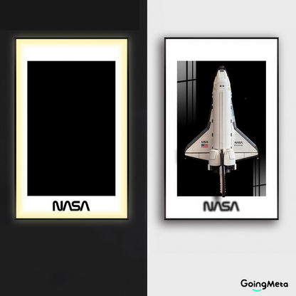 LEGO™ Frame for NASA Space Shuttle Discovery(10283), Wall Mount Showcase Frame, Christmas Gift