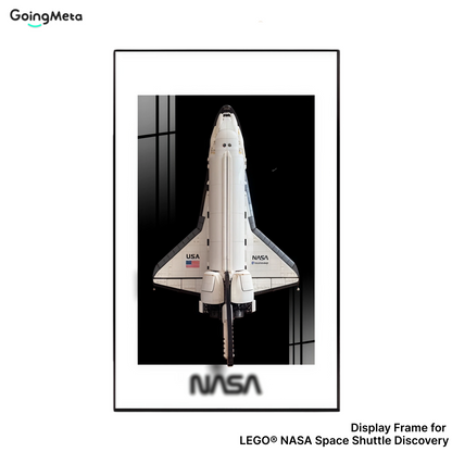 LEGO™ Frame for NASA Space Shuttle Discovery(10283), Wall Mount Showcase Frame, Christmas Gift