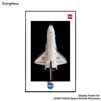 LEGO™ Frame for NASA Space Shuttle Discovery(10283), Wall Mount Showcase Frame, Christmas Gift
