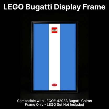 LEGO™ Frame for Bugatti Chiron(42083), Wall Mount Showcase Frame, Christmas Gift