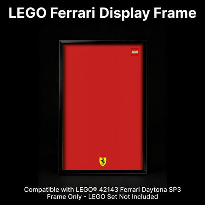 LEGO™ Frame for Ferrari Daytona SP3(42143), Wall Mount Showcase Frame, Christmas Gift