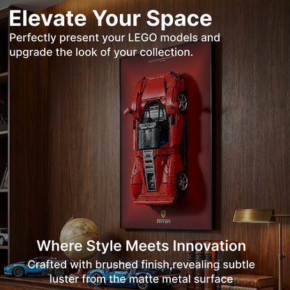 LEGO™ Frame for Ferrari Daytona SP3(42143), Wall Mount Showcase Frame, Christmas Gift