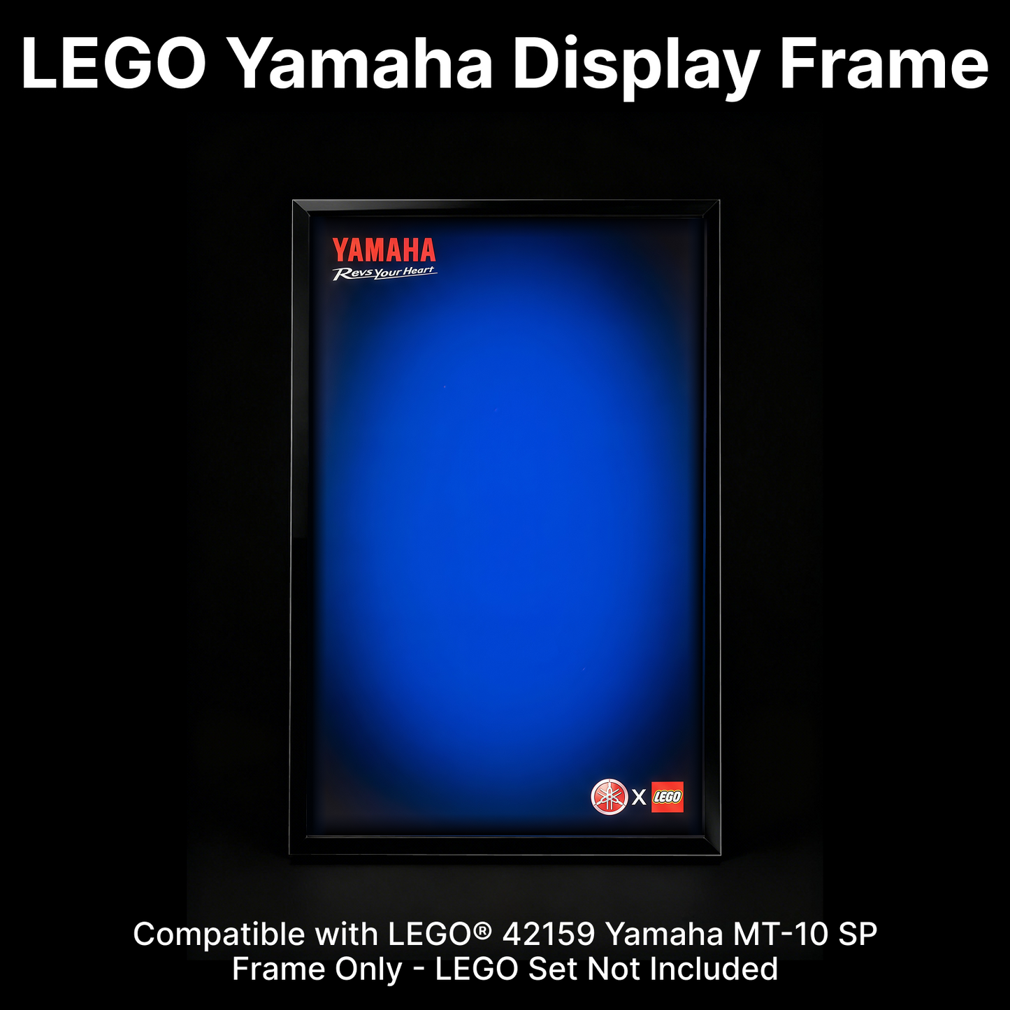 LEGO™ Frame for Yamaha MT-10 SP(42159), Wall Mount Showcase Frame, Christmas Gift
