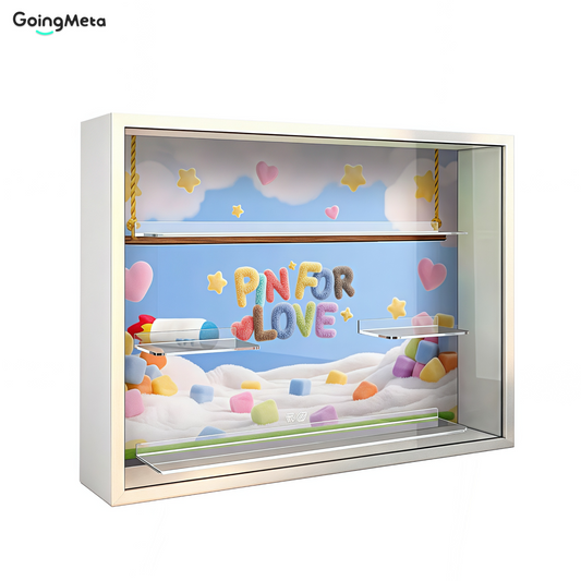 Display Case for mini labubu 4.0 pin for love
