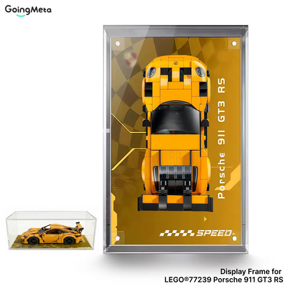 LEGO™Show Case For Speed Champions, Premium Acrylic Display Case, Christmas Gift