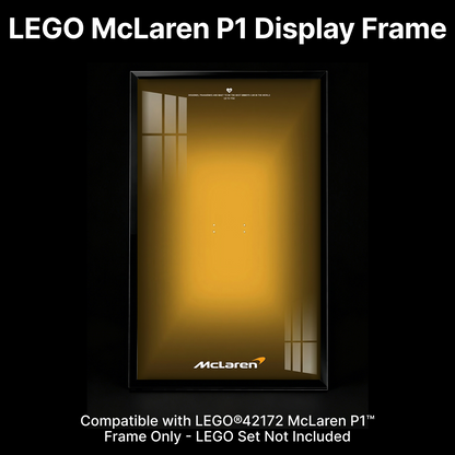 LEGO™ Frame for McLaren P1(42172), Wall Mount Showcase Frame, Christmas Gift