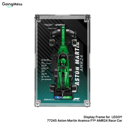 LEGO™Show Case For Speed Champions F1 Acrylic Series PLUS, Premium Acrylic Display Case, Christmas Gift