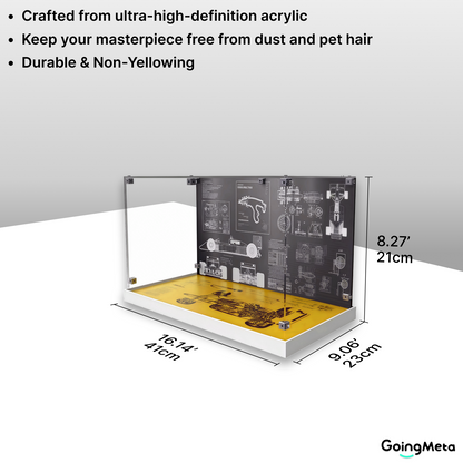LEGO™ Show Case for 10330 Mclaren MP4/4 F1 & Ayrton Senna, 10353 Williams Racing FW14B & Nigel Mansell