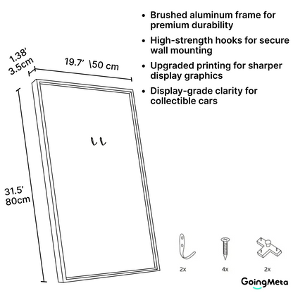 LEGO™ Frame for Peugeot(42156), Wall Mount Showcase Frame, Christmas Gift