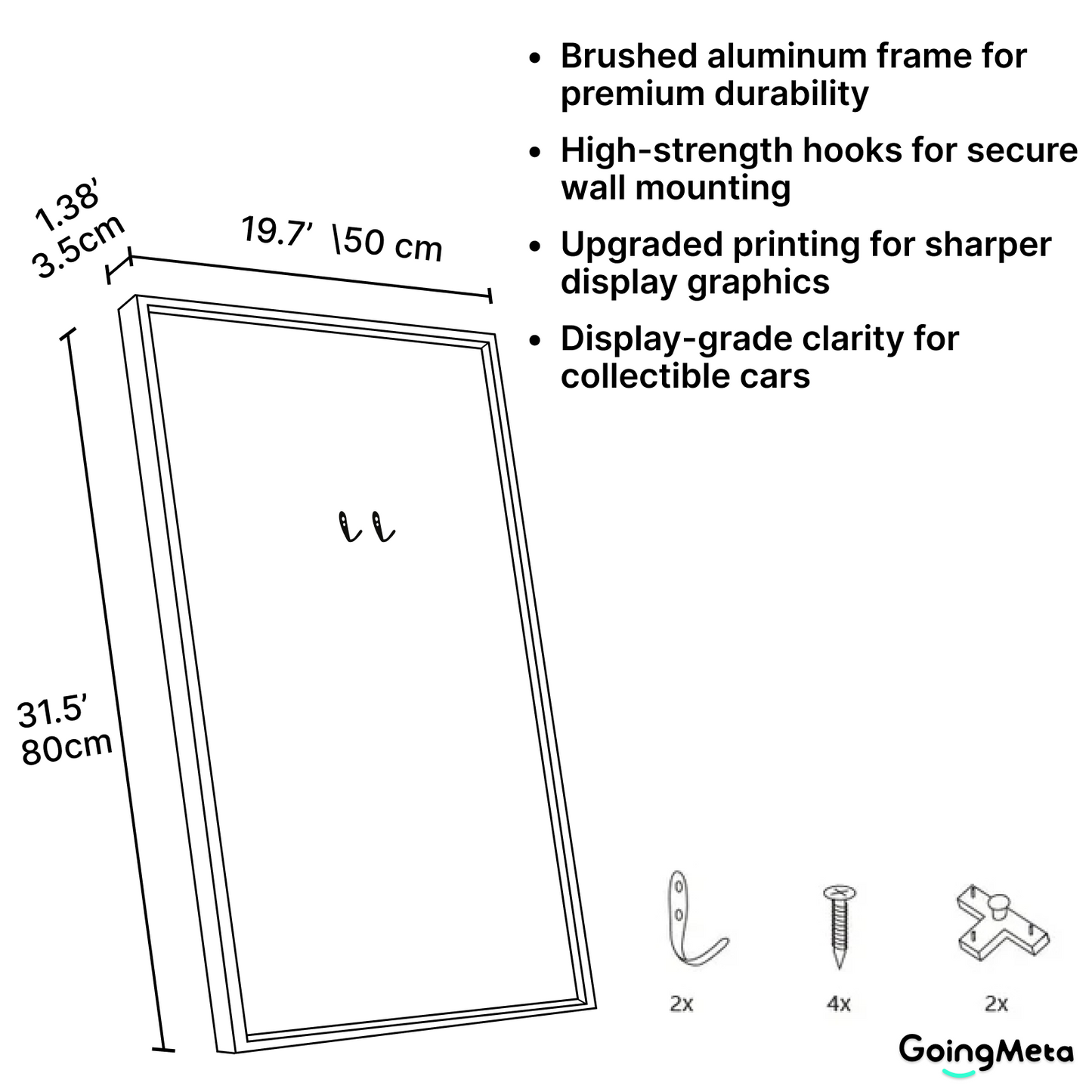 LEGO™ Frame for Yamaha MT-10 SP(42159), Wall Mount Showcase Frame, Christmas Gift
