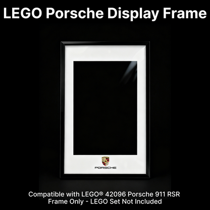 LEGO™ Frame for Porsche 911 RSR(42096), Wall Mount Showcase Frame, Christmas Gift