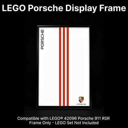 LEGO™ Frame for Porsche 911 RSR(42096), Wall Mount Showcase Frame, Christmas Gift
