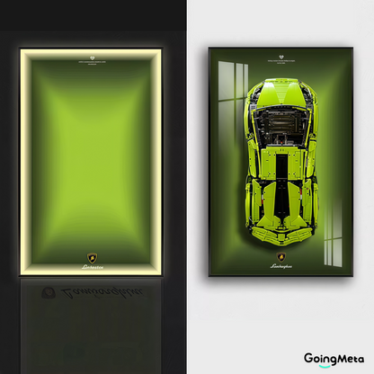 LEGO™ Frame for Lamborghini Sián FKP 37(42115), Wall Mount Showcase Frame, Christmas Gift