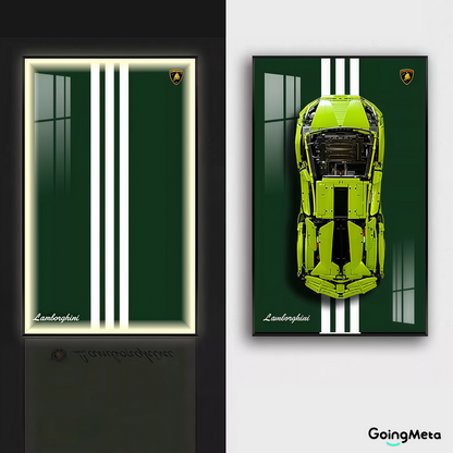 LEGO™ Frame for Lamborghini Sián FKP 37(42115), Wall Mount Showcase Frame, Christmas Gift