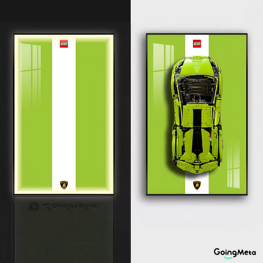 LEGO™ Frame for Lamborghini Sián FKP 37(42115), Wall Mount Showcase Frame, Christmas Gift