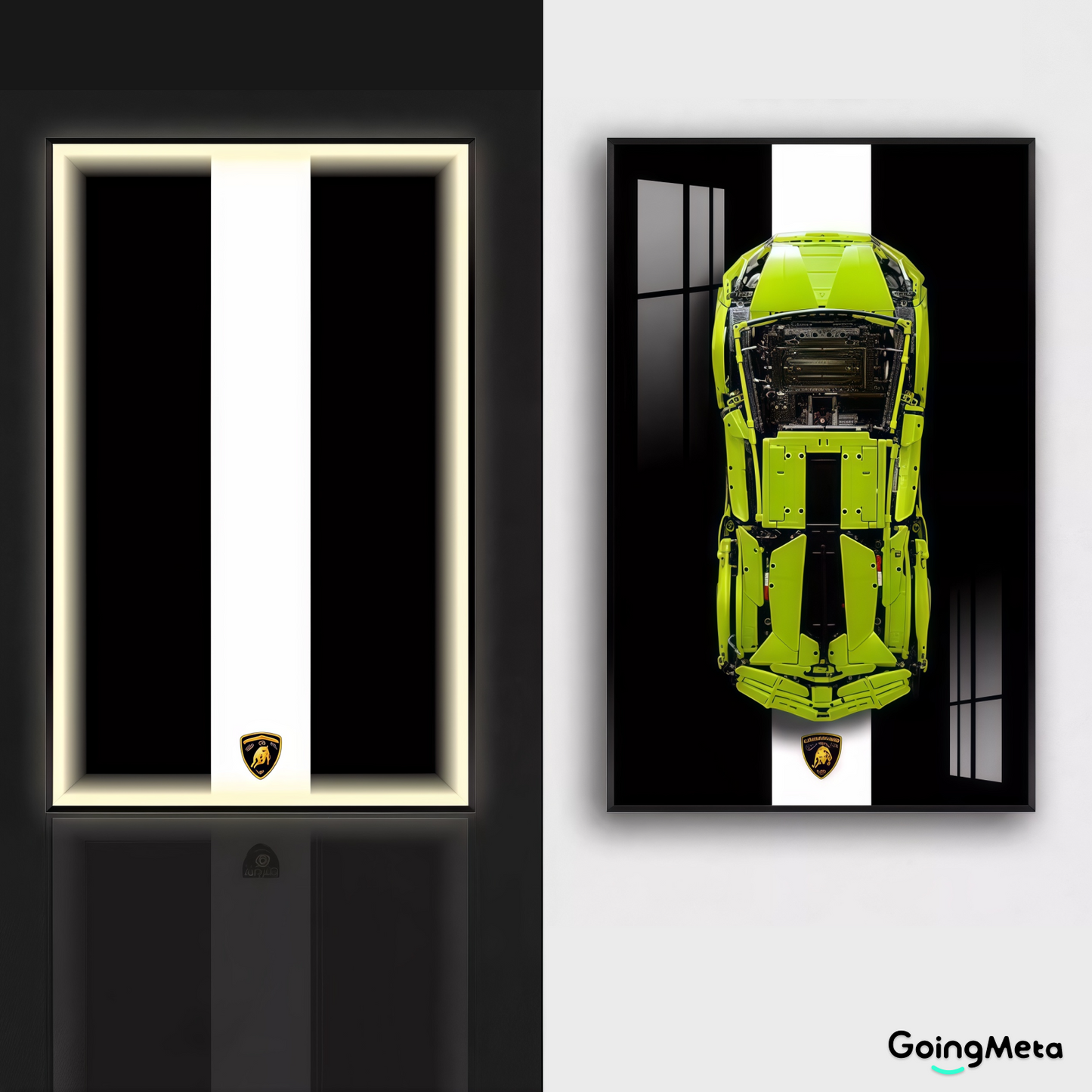LEGO™ Frame for Lamborghini Sián FKP 37(42115), Wall Mount Showcase Frame, Christmas Gift
