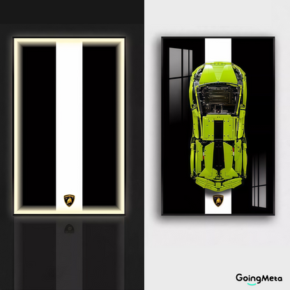 LEGO™ Frame for Lamborghini Sián FKP 37(42115), Wall Mount Showcase Frame, Christmas Gift
