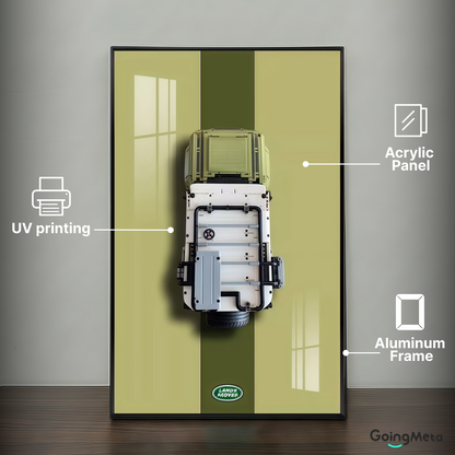 LEGO™ Frame for Land Rover Defender(42110), Wall Mount Showcase Frame, Christmas Gift