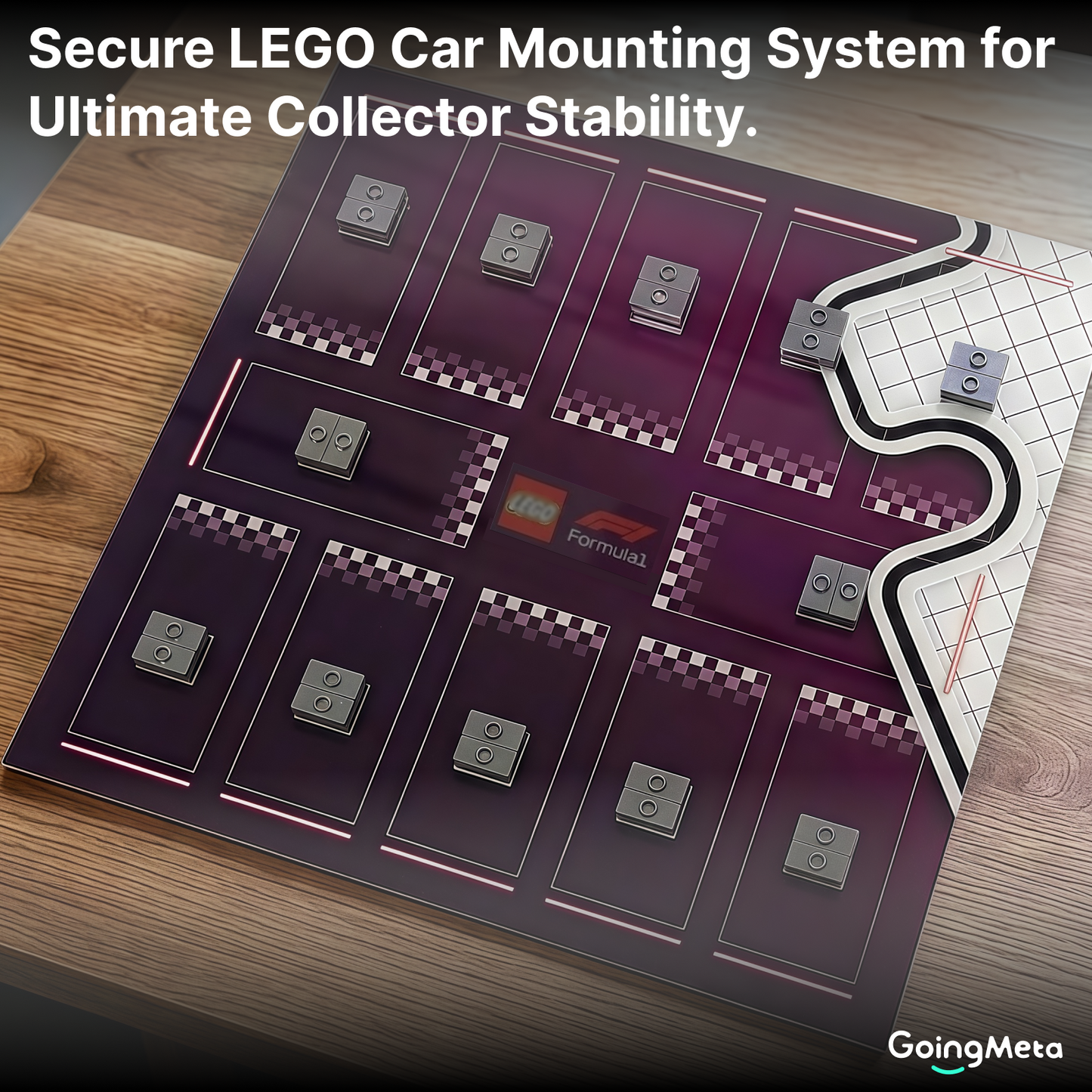 LEGO™ Frame for F1 Collectible Race Cars(71049), Wall Mount Showcase Frame, Christmas Gift