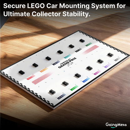 LEGO™ Frame for F1 Collectible Race Cars Plus(71049), Wall Mount Showcase Frame, Christmas Gift