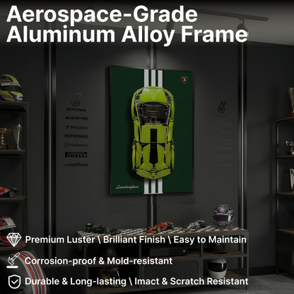 LEGO™ Frame for Lamborghini Sián FKP 37(42115), Wall Mount Showcase Frame, Christmas Gift