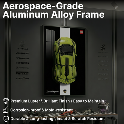 LEGO™ Frame for Lamborghini Sián FKP 37(42115), Wall Mount Showcase Frame, Christmas Gift