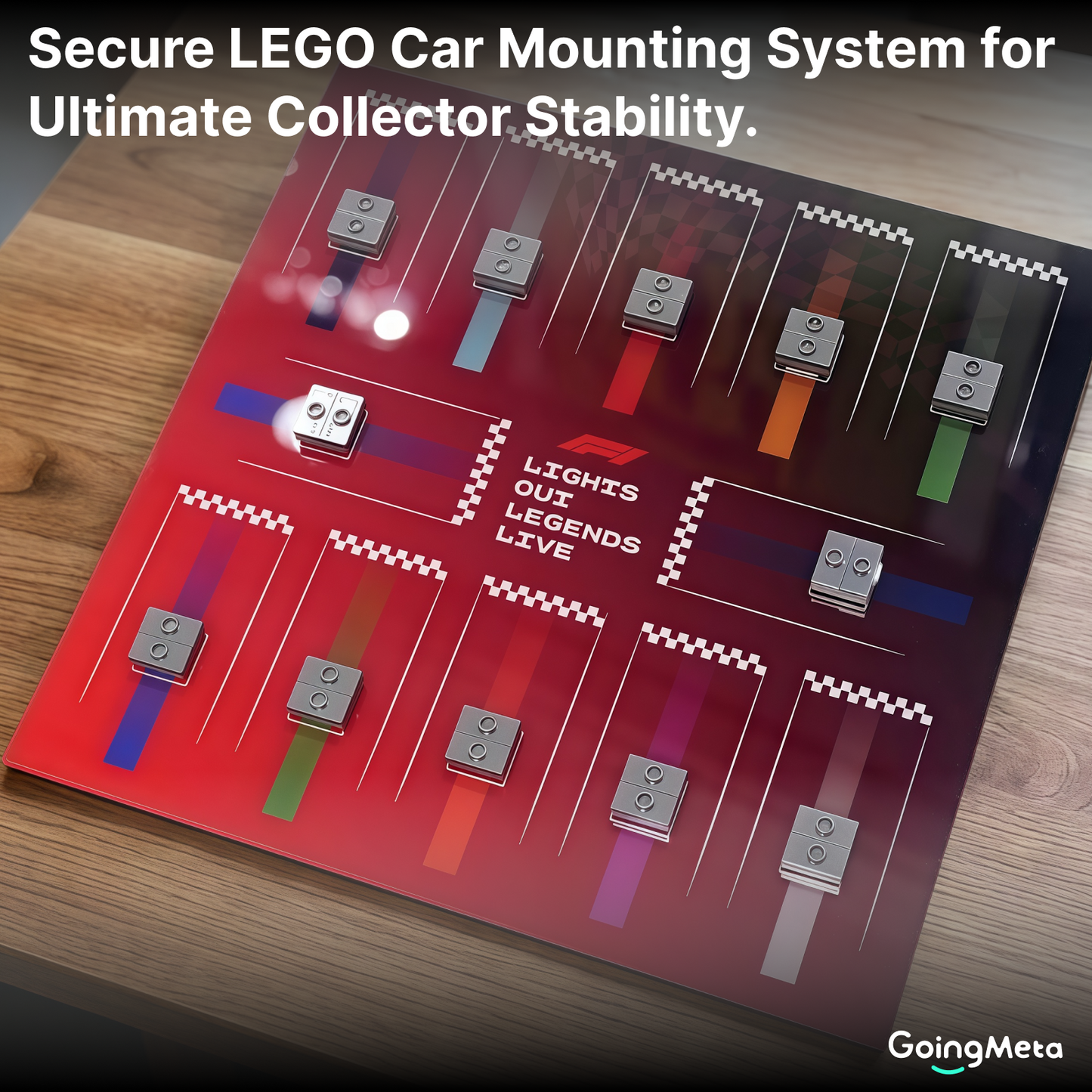 LEGO™ Frame for F1 Collectible Race Cars(71049), Wall Mount Showcase Frame, Christmas Gift