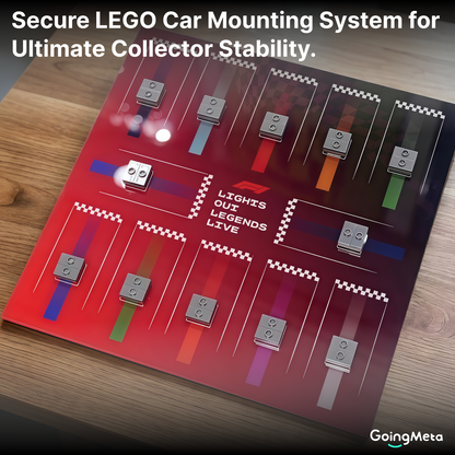 LEGO™ Frame for F1 Collectible Race Cars(71049), Wall Mount Showcase Frame, Christmas Gift