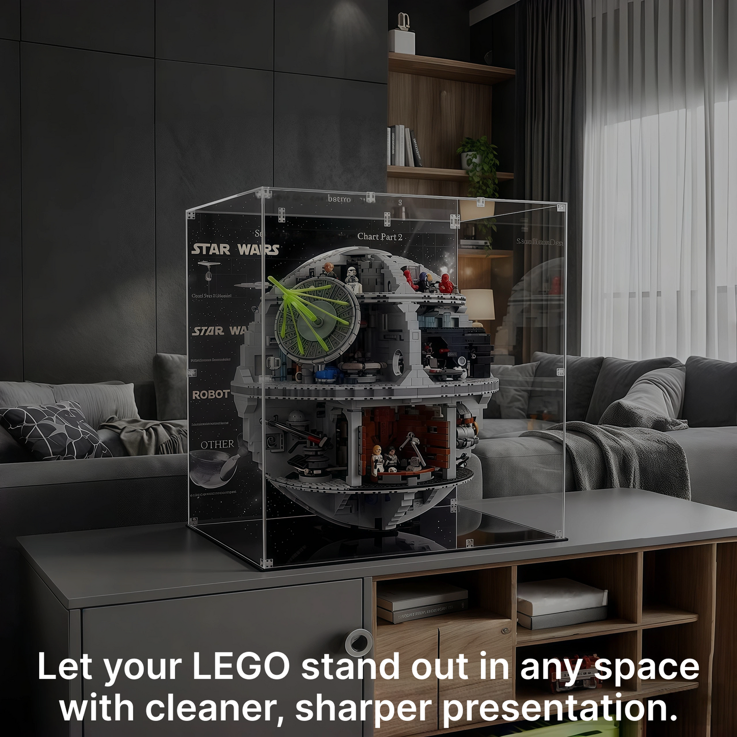 LEGO™Show Case For Death Star 75419, Christmas Gift