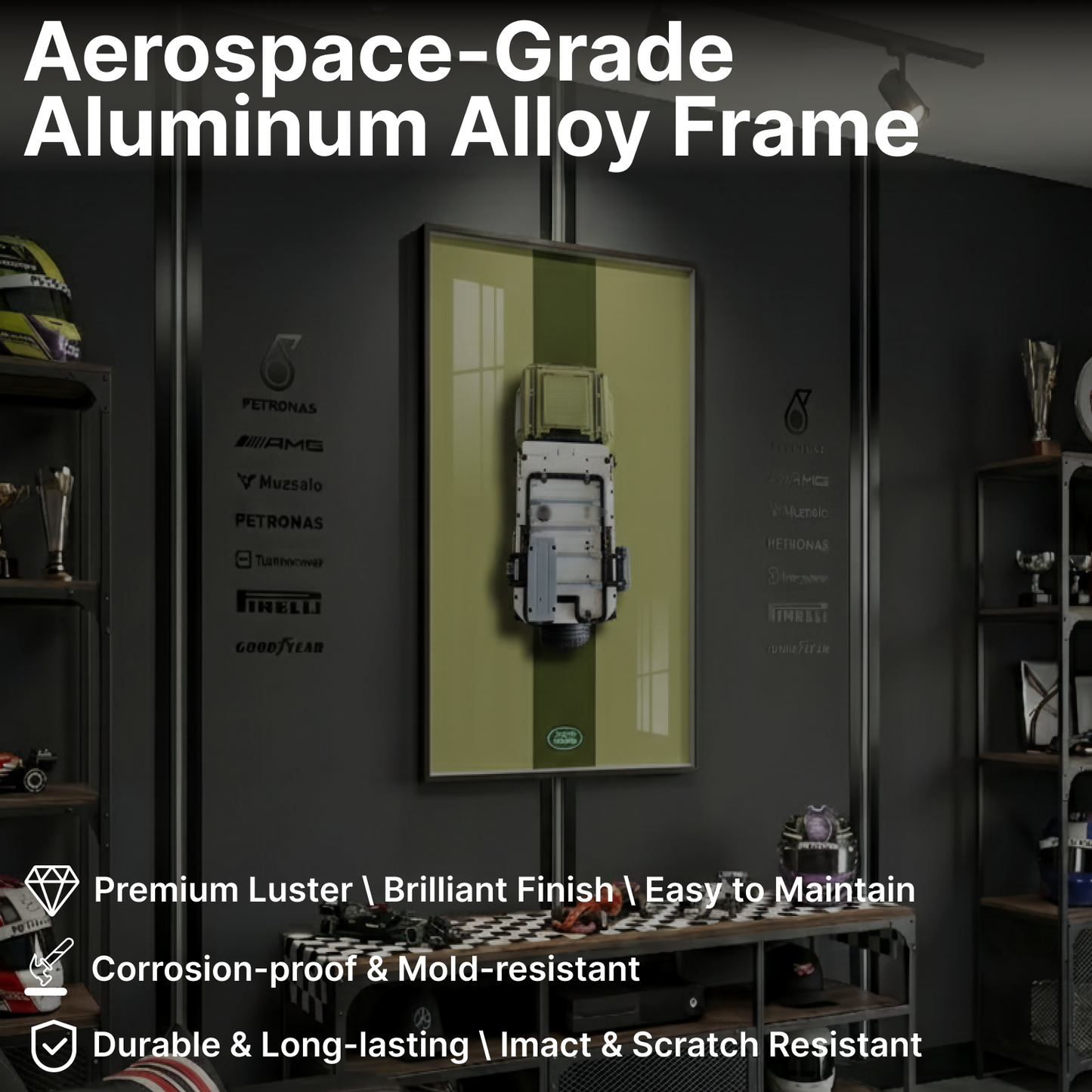 LEGO™ Frame for Land Rover Defender(42110), Wall Mount Showcase Frame, Christmas Gift