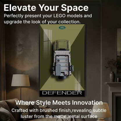 LEGO™ Frame for Land Rover Defender(42110), Wall Mount Showcase Frame, Christmas Gift