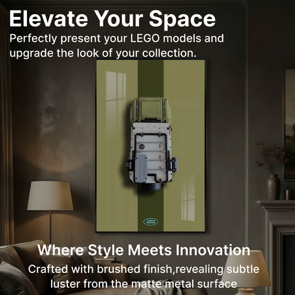 LEGO™ Frame for Land Rover Defender(42110), Wall Mount Showcase Frame, Christmas Gift