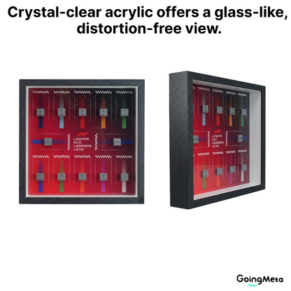 LEGO™ Frame for F1 Collectible Race Cars(71049), Wall Mount Showcase Frame, Christmas Gift