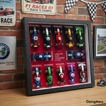 LEGO™ Frame for F1 Collectible Race Cars(71049), Wall Mount Showcase Frame, Christmas Gift
