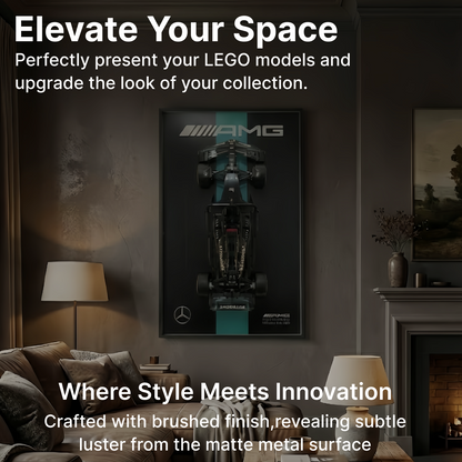 LEGO™ Frame for Mercedes-AMG F1 W14(42171), Wall Mount Showcase Frame, Christmas Gift