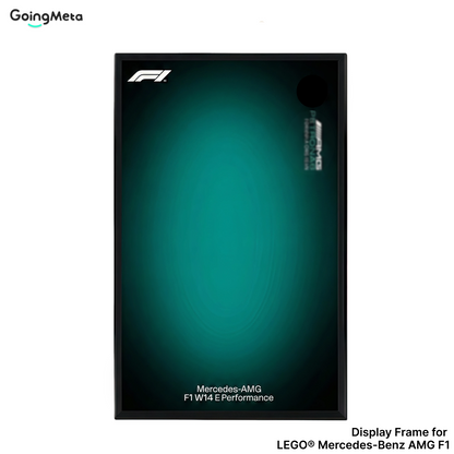 LEGO™ Frame for Mercedes-AMG F1 W14(42171), Wall Mount Showcase Frame, Christmas Gift