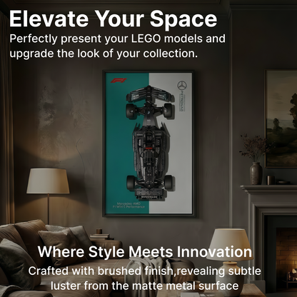 LEGO™ Frame for Mercedes-AMG F1 W14(42171), Wall Mount Showcase Frame, Christmas Gift